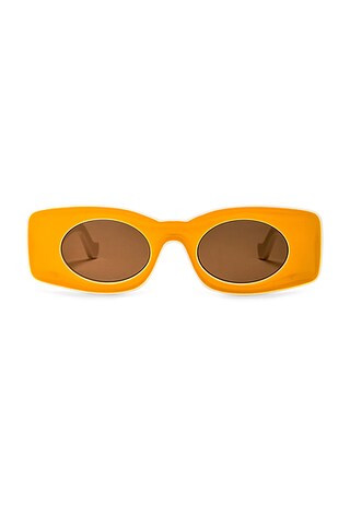 Paula's Ibiza Rectangle Sunglasses | FWRD 