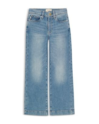 DL1961 Girls' Lily High Rise Wide Leg Jeans in Ravello - Little Kid, Big Kid  | Bloomingdale's Ki... | Bloomingdale's (US)