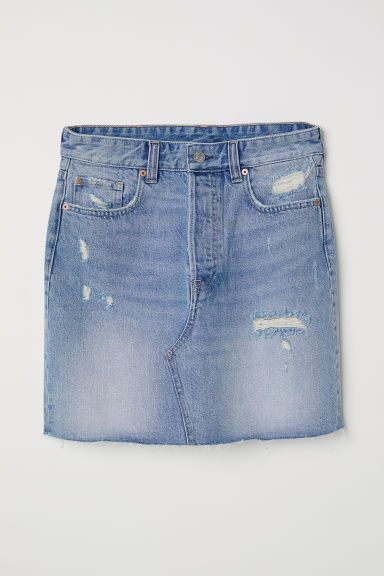 H & M - Denim Skirt - Blue | H&M (US + CA)