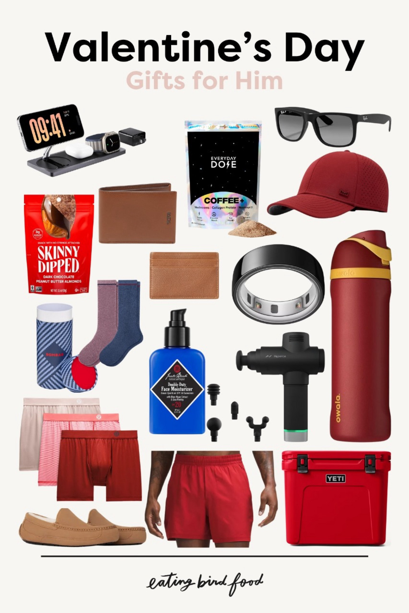 Upgrade his everyday essentials with these Valentine’s Day gift ideas! Whether he’s into fitness, coffee, tech, or cozy loungewear, these gifts are stylish, practical, and guaranteed to impress.

#LTKGiftGuide #LTKMens #LTKSeasonal