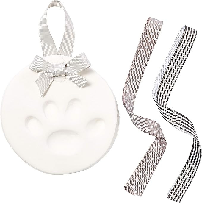 Pearhead Pet Paw Print Keepsake Ornament Kit - DIY Hanging Clay Keepsake for Dogs & Cats, Pet's F... | Amazon (US)