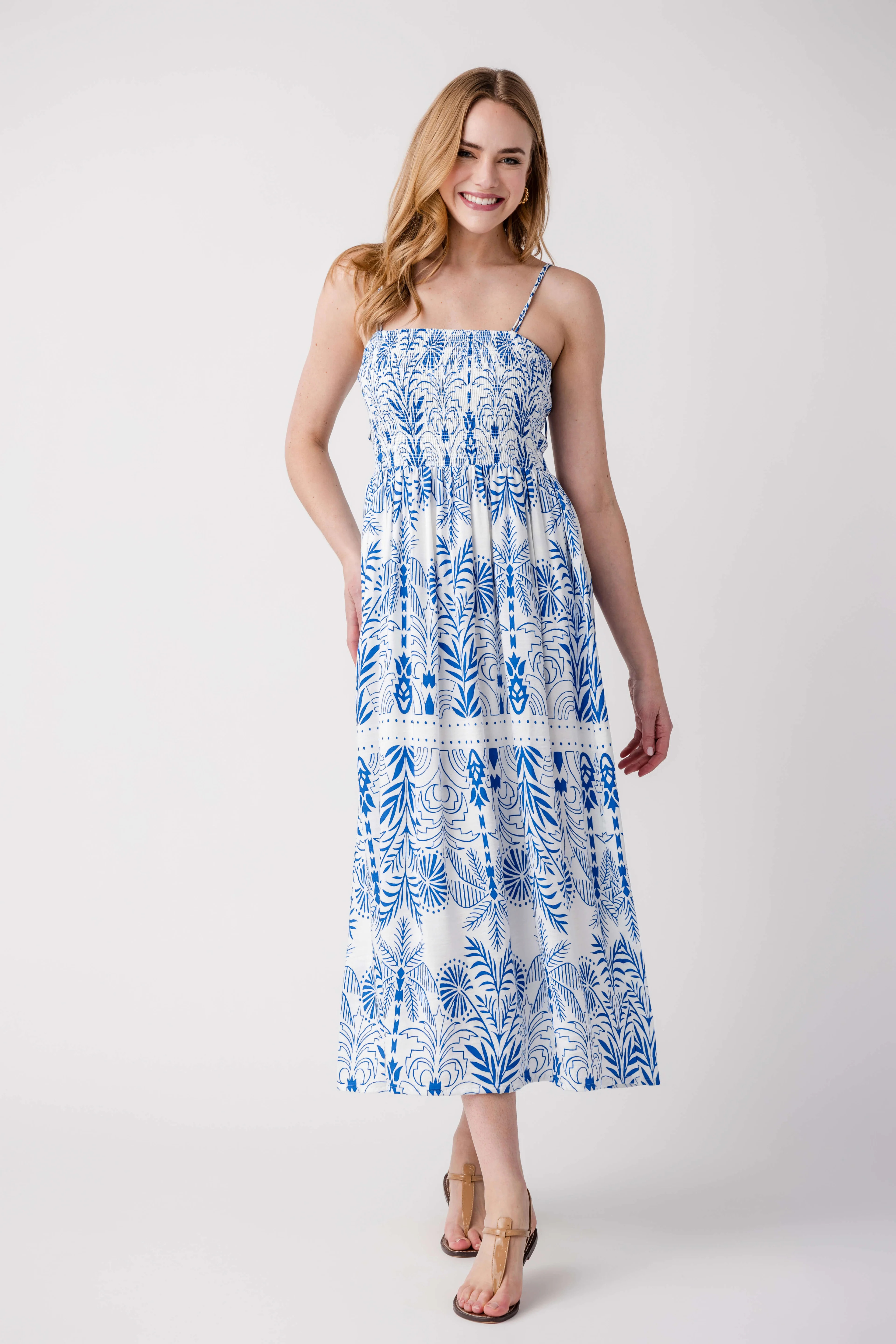 Z Supply Nadine Palm Maxi Dress | Social Threads
