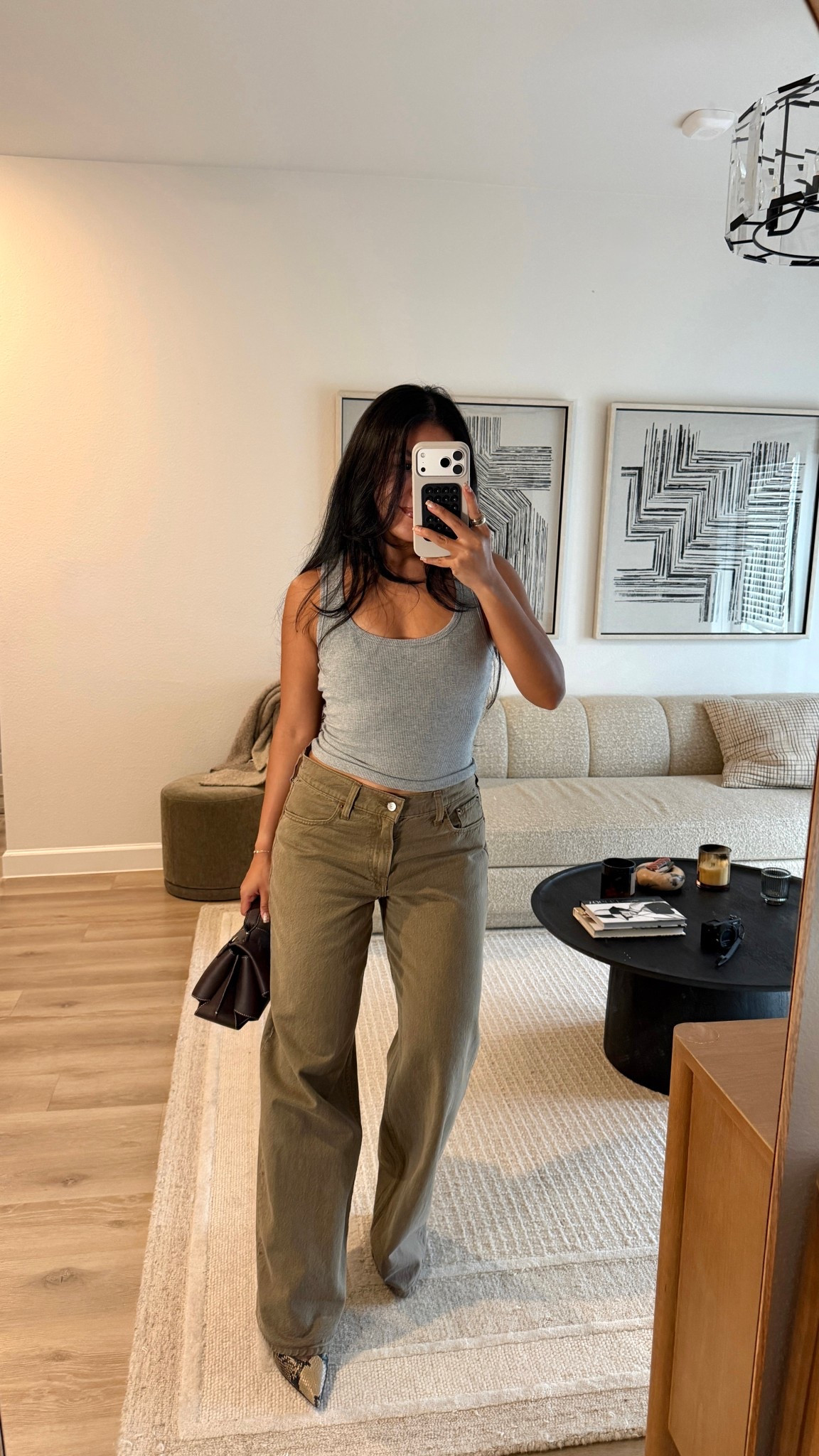 Spring jeans🫒 Size 27 regular!