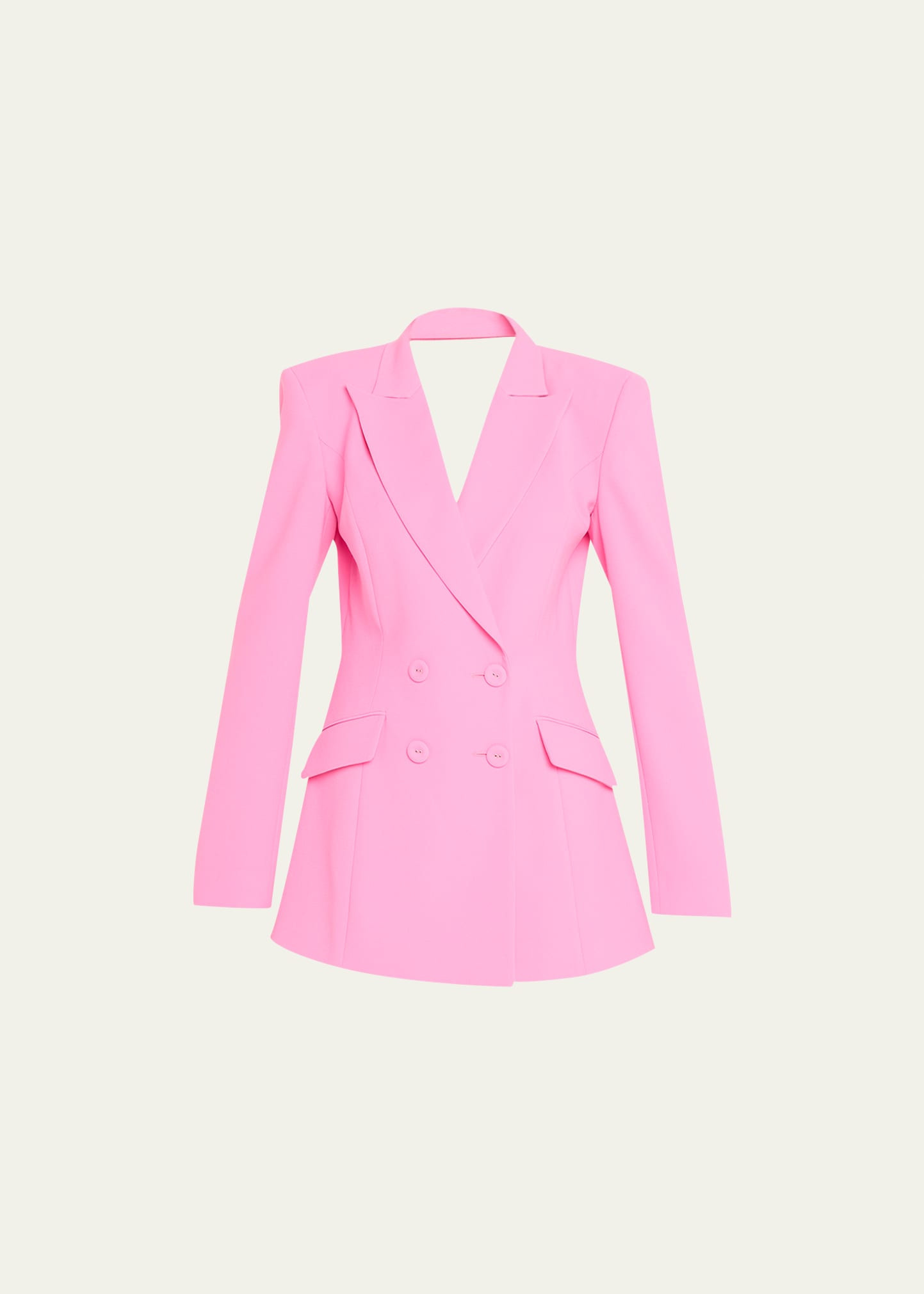 MONOT Backless Mini Blazer Jacket Dress | Bergdorf Goodman