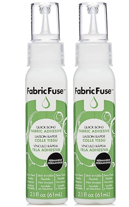 iCraft Fabric Fuse Liquid Adhesive Glue, 2.1 FL OZ Each - 2 Pack | Amazon (US)