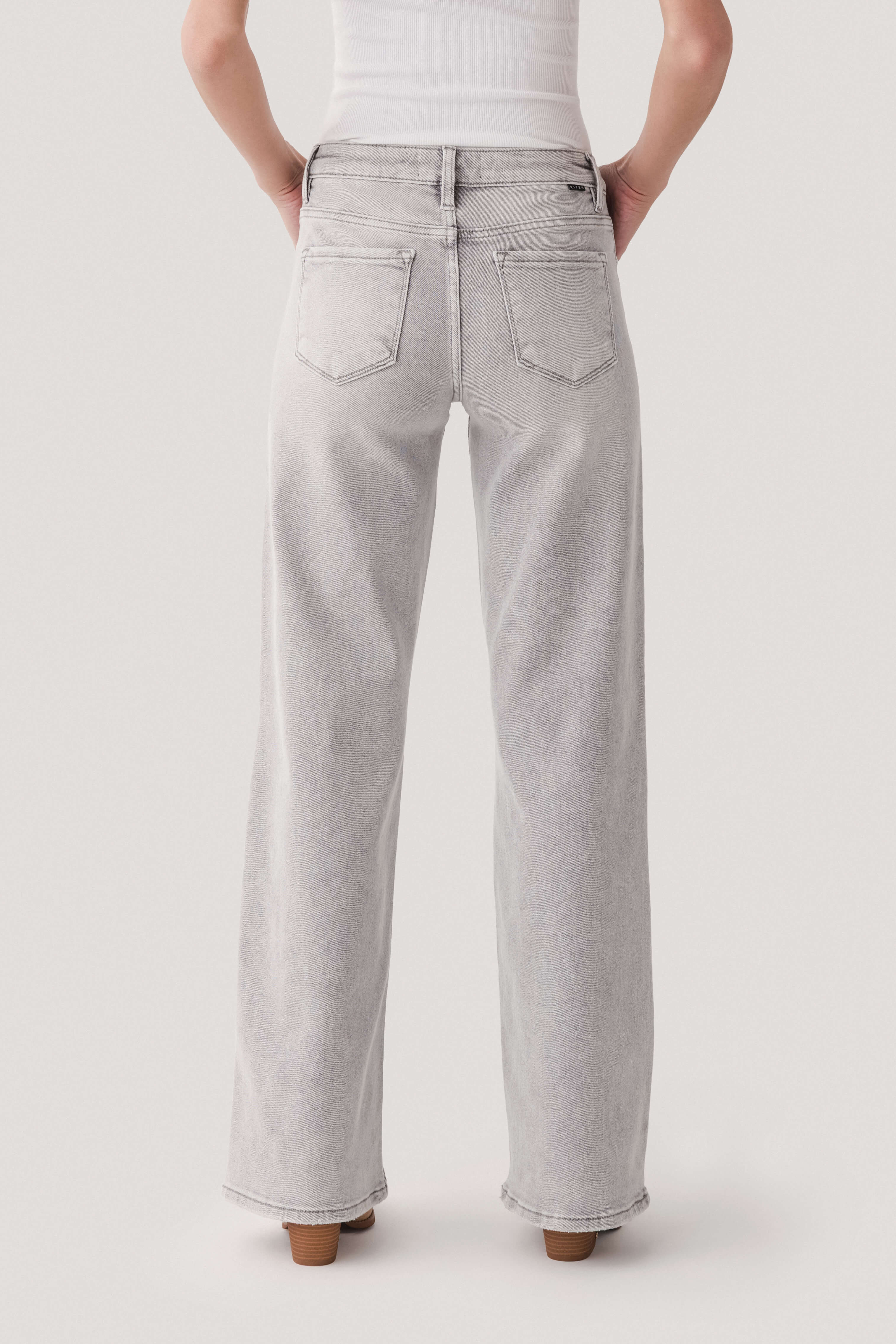 Risen Jules High Rise Wide Leg Jeans | Social Threads