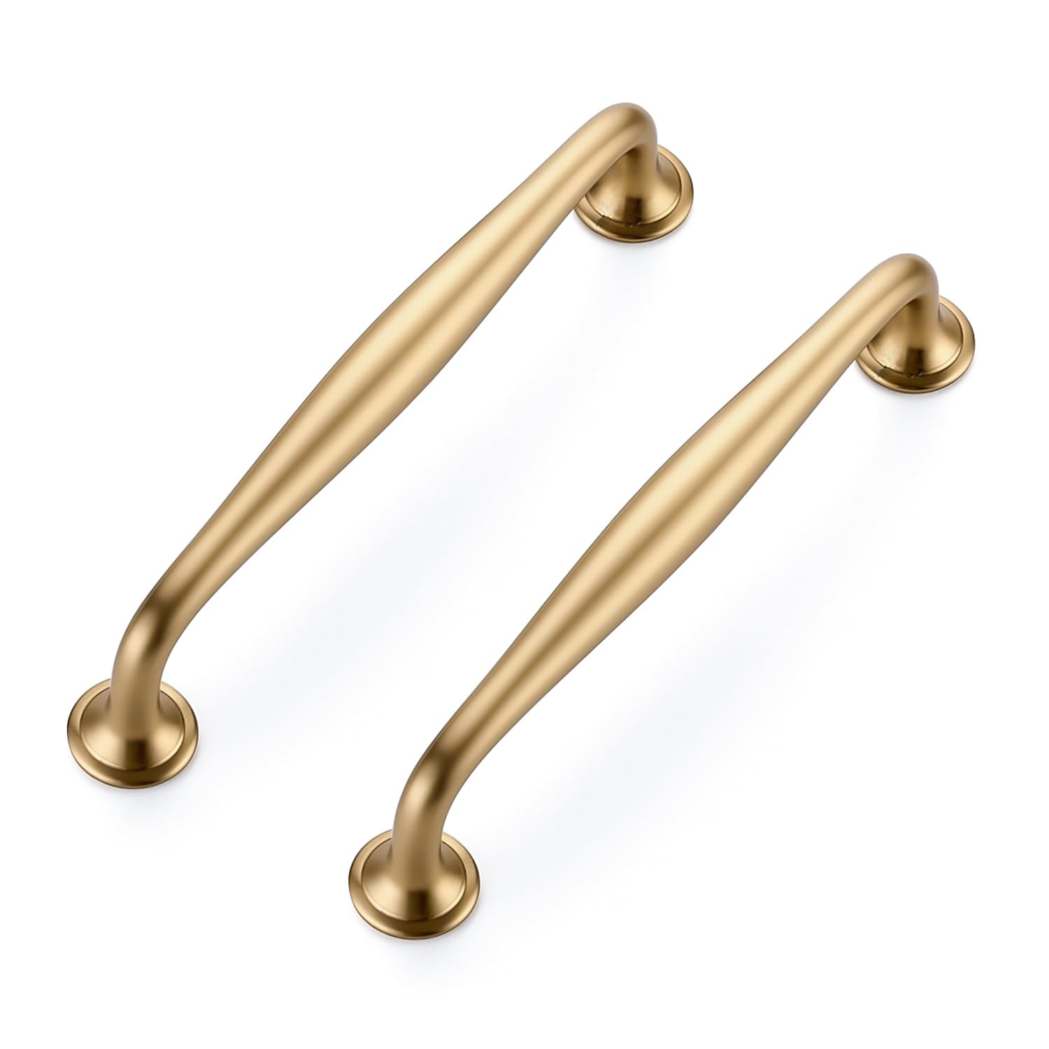 Ravinte 10 Pack 5 Inch Champagne Bronze Kitchen Cabinet Handles Solid Zinc Alloy Cabinet Pulls Cu... | Amazon (US)