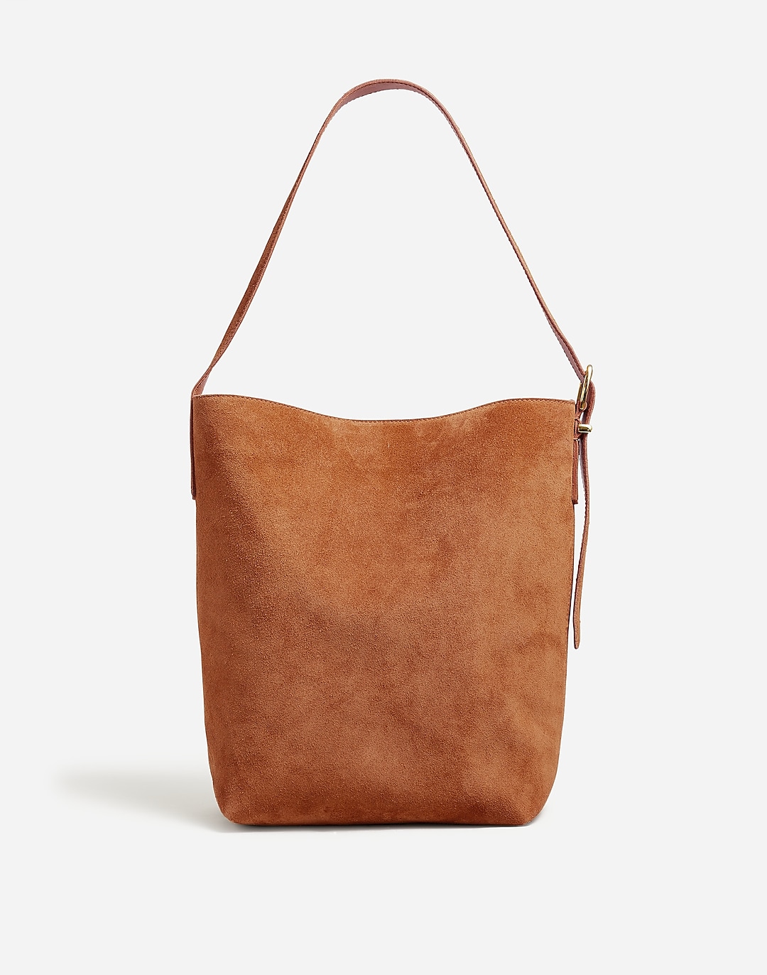 The Essential Bucket Tote in Suede | Madewell