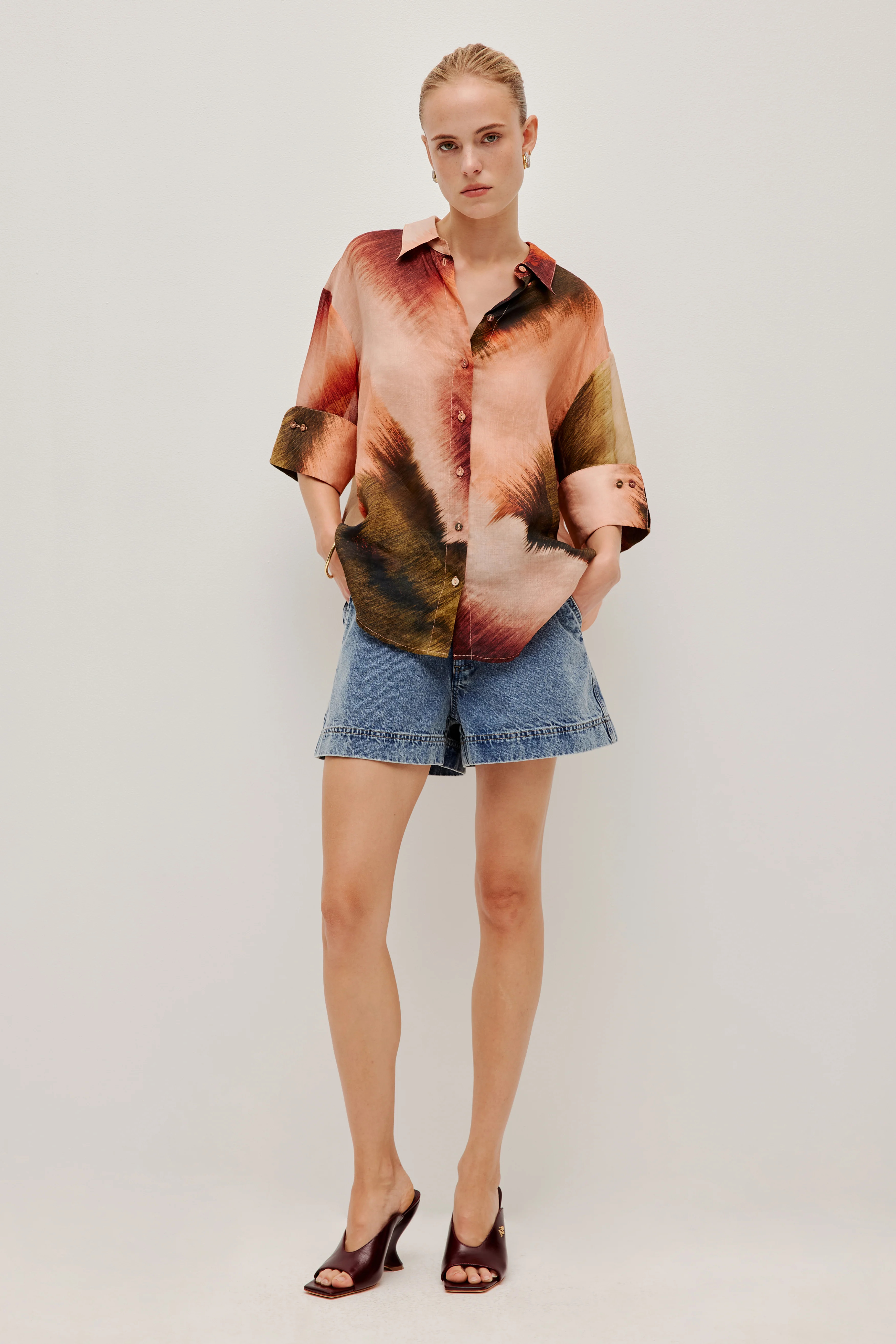 Talea Short Sleeve Shirt | aje. (Australia and New Zealand)