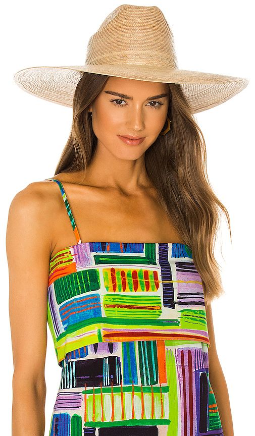 Western Wide Palma Hat in Natural | Revolve Clothing (Global)