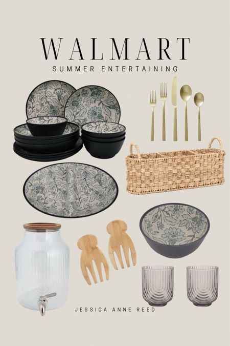 Walmart home, summer entertaining, melamine serveware, bamboo plates, plastic plates, plastic drink dispenser, woven utensil caddy 

Follow my shop @jessicaannereed on the @shop.LTK app to shop this post and get my exclusive app-only content!

#liketkit #LTKSeasonal #LTKfindsunder50 #LTKhome
@shop.ltk
https://liketk.it/4E9ST

#LTKfindsunder50 #LTKhome