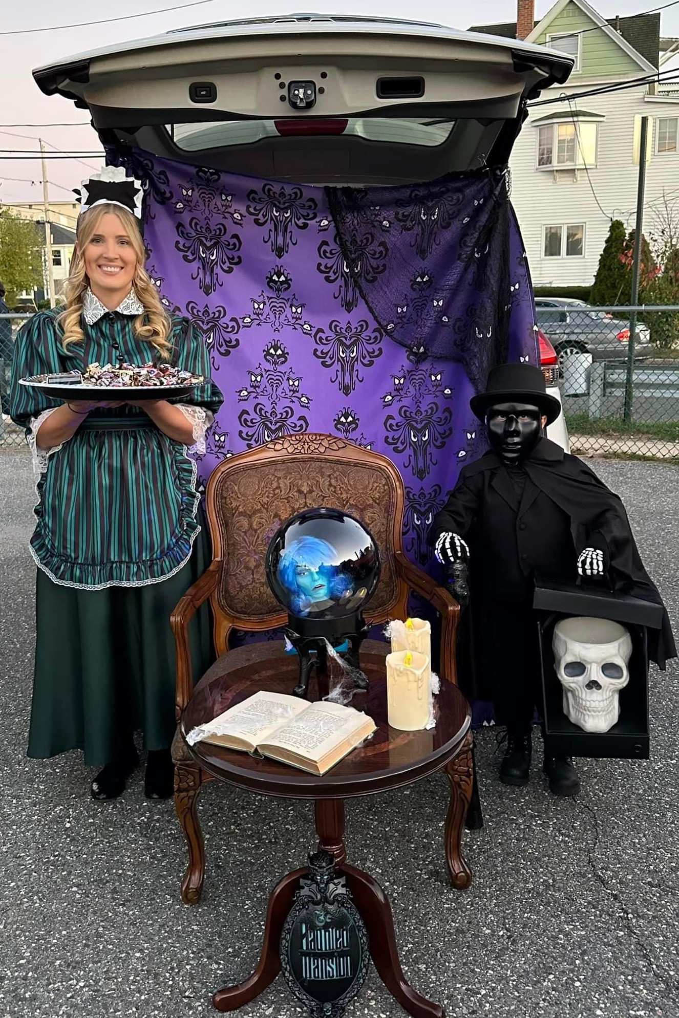 Haunted Mansion Trunk or Treat Halloween costume and decor.

#LTKHalloween #LTKparties #LTKSeasonal