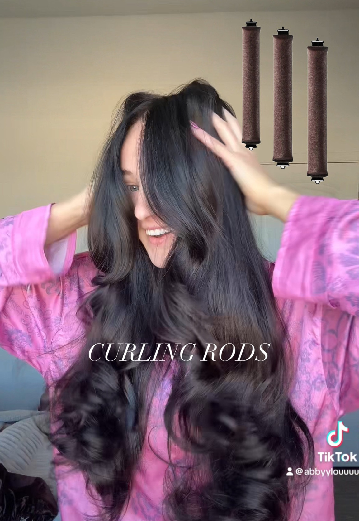 My favorite curling rods!!! 💓