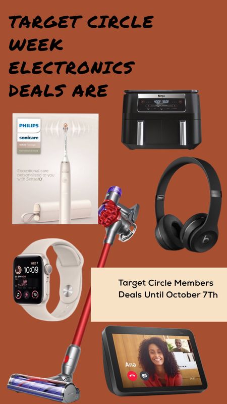 Huge week this week as it’s Target Circle Week from now until October 7th! I mean how often do you see a deal like the one Target is having?! Here are my favorite electronics that I currently have in my cart. Happy shopping! 

#LTKHoliday #LTKsalealert #LTKGiftGuide