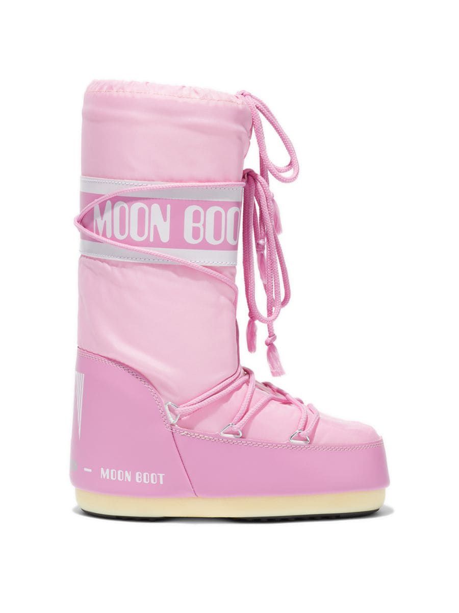 Moon Boot Little Girl's &amp; Girl's Logo Nylon Boots | Saks Fifth Avenue