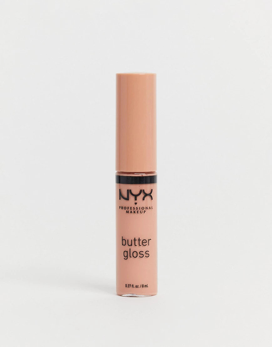 NYX Professional Makeup Butter Gloss Lip Gloss - Fortune Cookie-Pink | ASOS (Global)