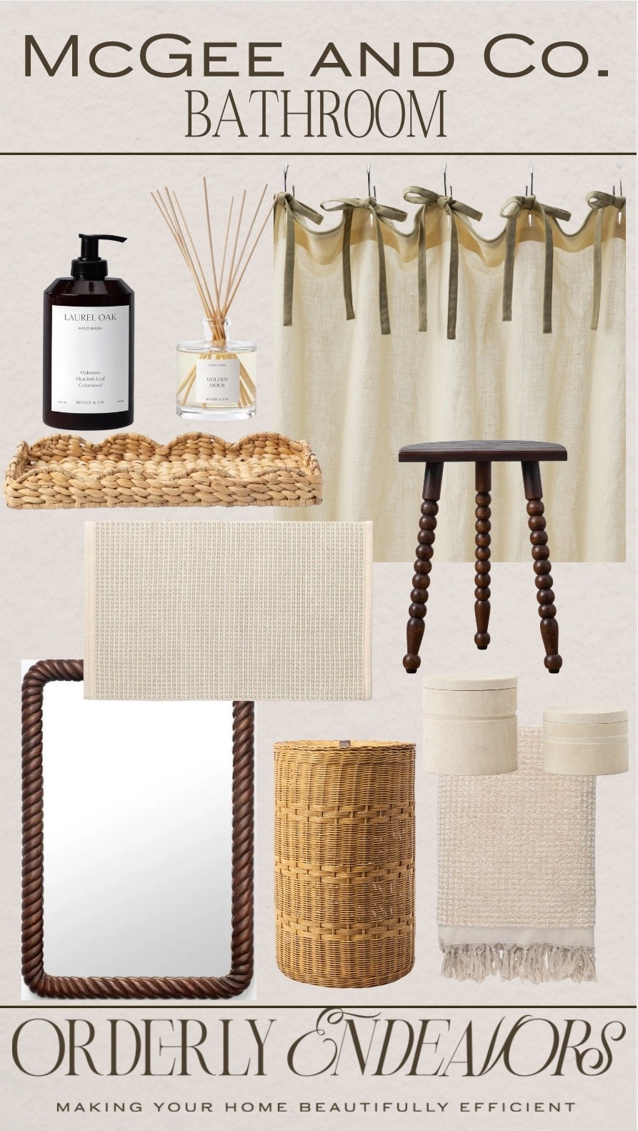 McGee and Co. bathroom finds ✨

They’re currently running a 25% off president’s day SALE!

#LTKHome #LTKSaleAlert