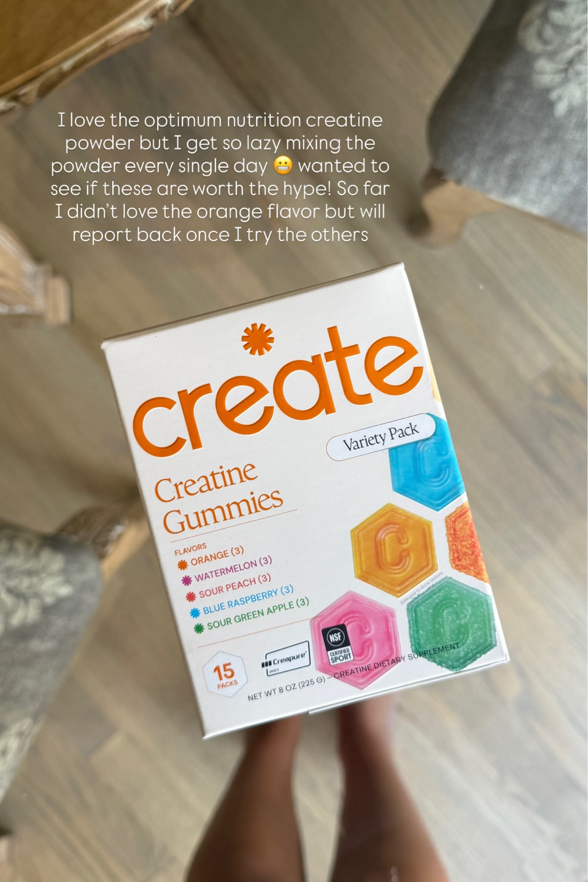Creatine gummies! 