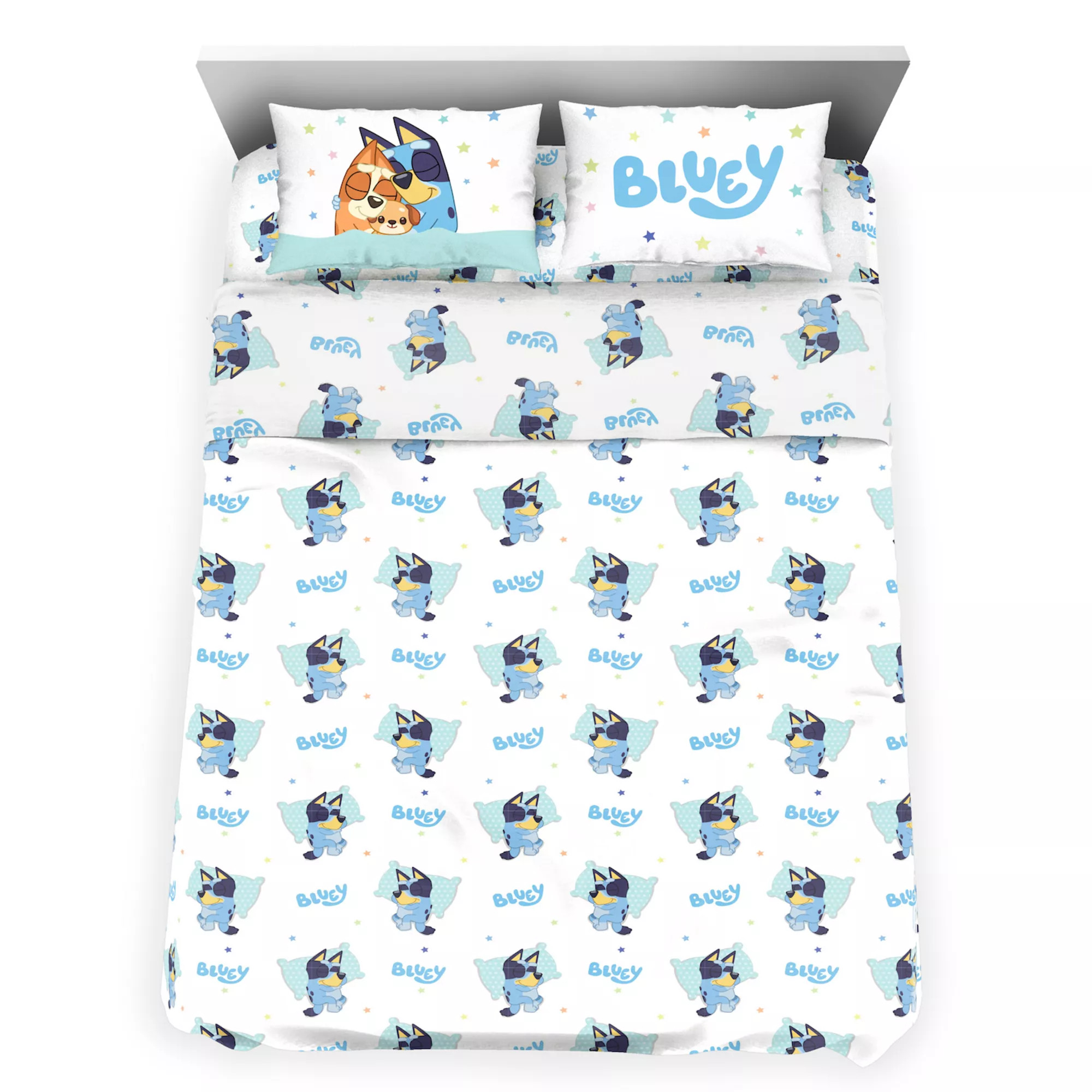 Bluey & Bingo Under Covies Sheet Set | Kohl's