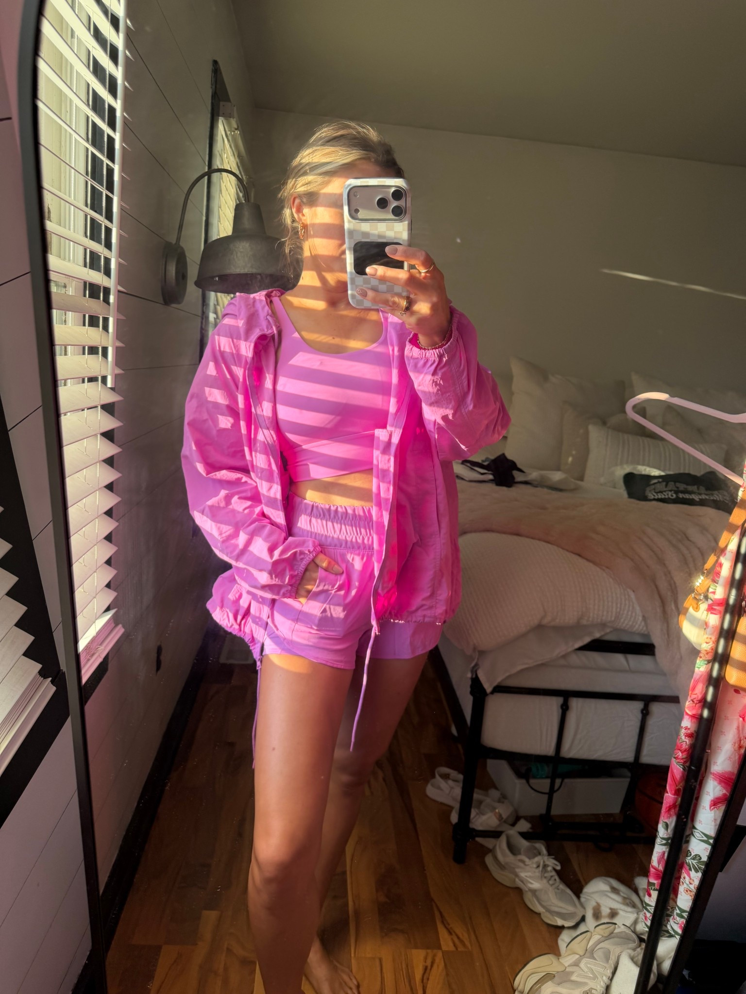 OBSESSED with this outfit from Walmart!!! It’s a beautiful orchid color. The high waisted shorts have spandex shorts underneath. Workout outfit workout clothes athelisure lulu look for less  

#LTKActive #LTKfitnessgoals #LTKootd