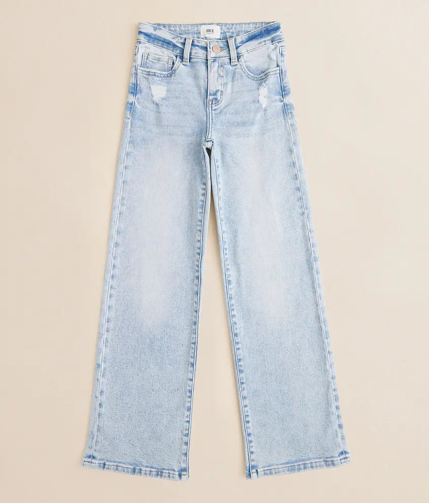 Girls - Mini Billie Wide Leg Stretch Jean | Buckle