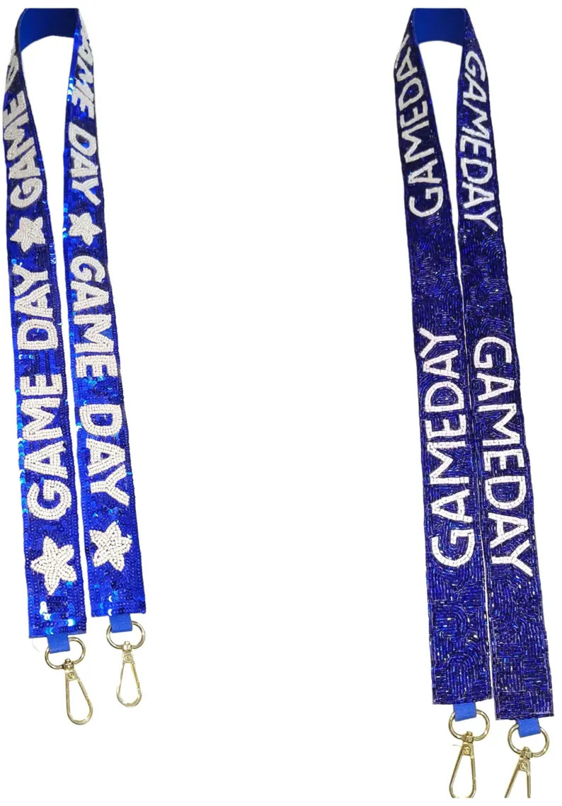 Sequin & Beaded Game Day Purse Strap: Velvet Back, 46 Inch - Etsy | Etsy (US)