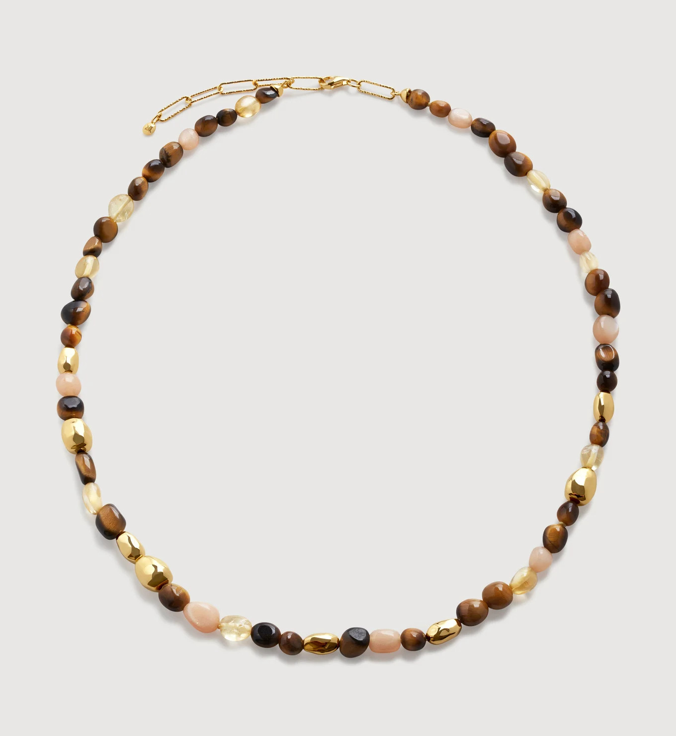 Rio Multi Gemstone Beaded Necklace | Monica Vinader (Global)