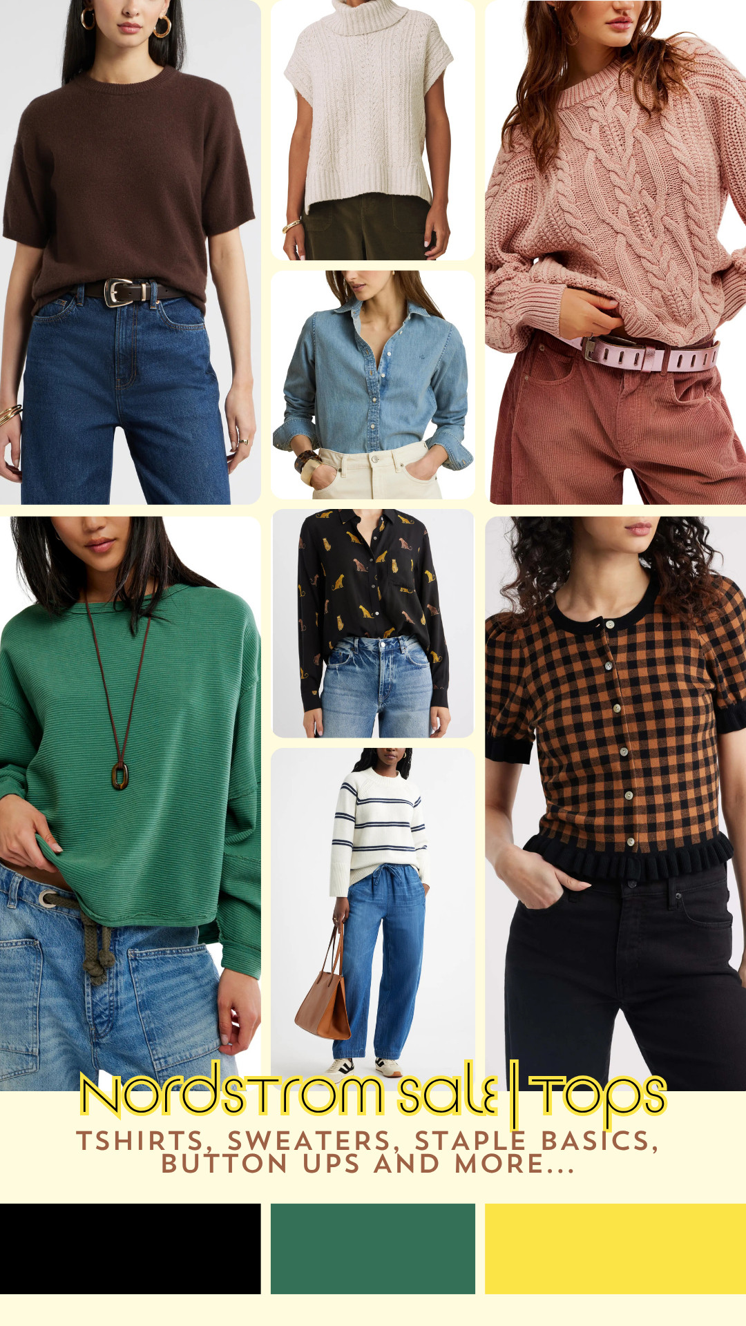 Building a fall wardrobe starts with great basics! Think cozy sweaters, classic button-downs, everyday tees, and elevated staples that make getting dressed so easy. 

 #LTKootd #LTKSeasonal #LTKSaleAlert
