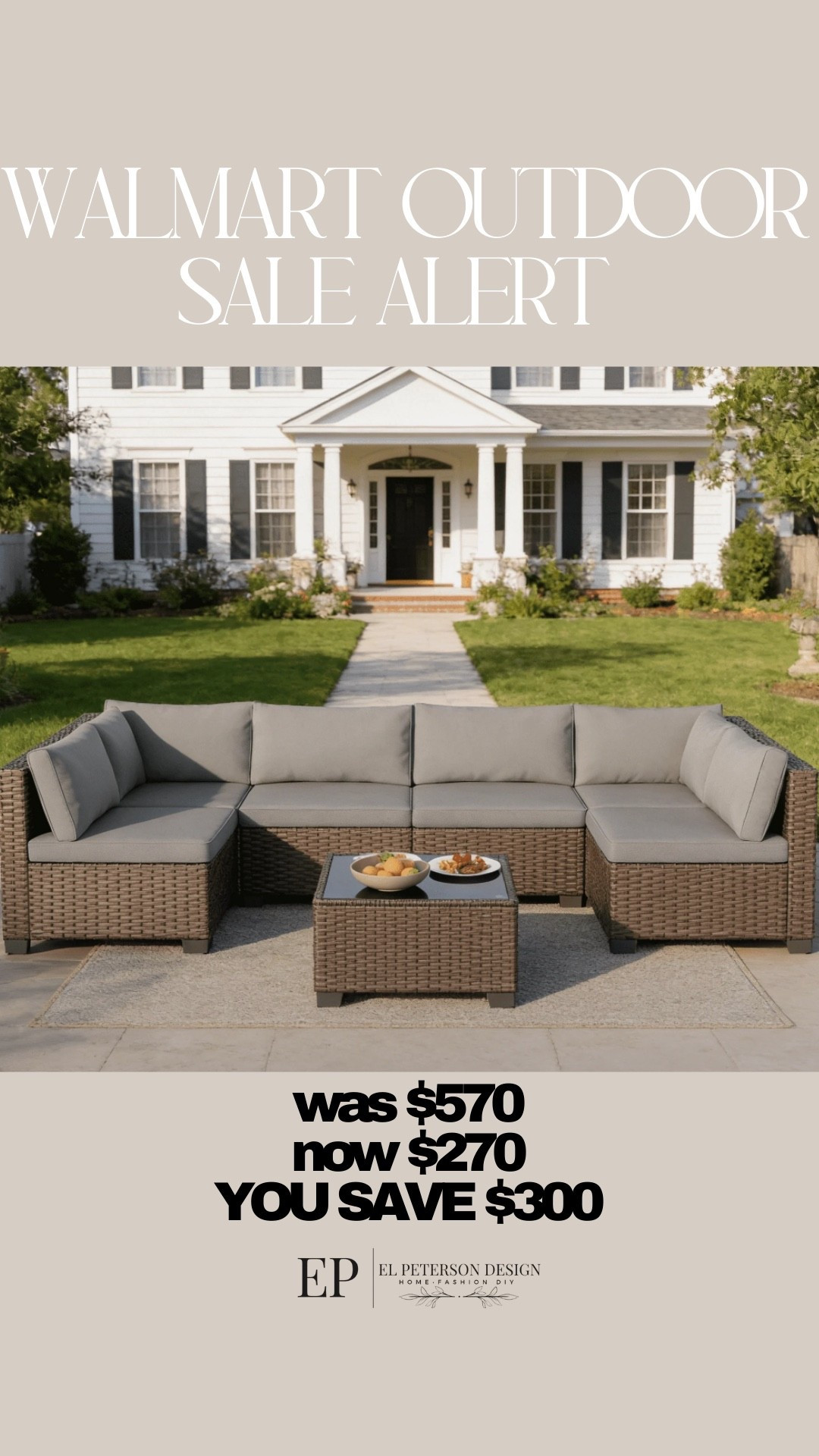 Walmart Outdoor
Outdoor Patio set 

#LTKHome #LTKSaleAlert