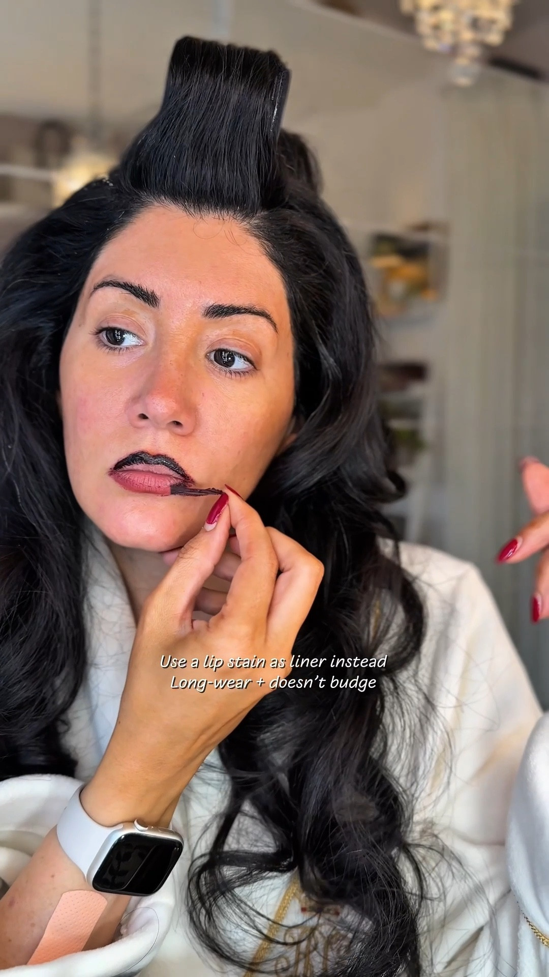 If your lip liner fades, smudges, or dries out your lips, try this instead 👄
I’ve been using a lip stain as lip liner for long-wear definition that actually stays put all day.

This formula is infused with hyaluronic acid and vitamin E, so it doesn’t leave lips feeling tight or dry — just comfortable, soft, and defined.
Perfect for everyday wear, no touch-ups, and that clean, effortless lip look.

Linked the exact product I’m using here 🤍
Save this if your lip liner never lasts.

⸻


#lipstain
#longwearlip
#liplinerhack
#makeuptips
#beautyhacks
#everydaymakeup
#cleanmakeuplook
#hydratinglip
#beautyfinds
#ltkbeauty


#LTKHoliday #LTKGiftGuide #LTKBeauty