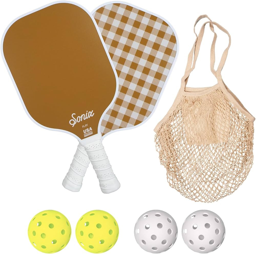 Sonix | USAPA Approved | Pickleball Paddles Set of 2 | Fiberglass Surface Pickleball Set with 2 R... | Amazon (US)