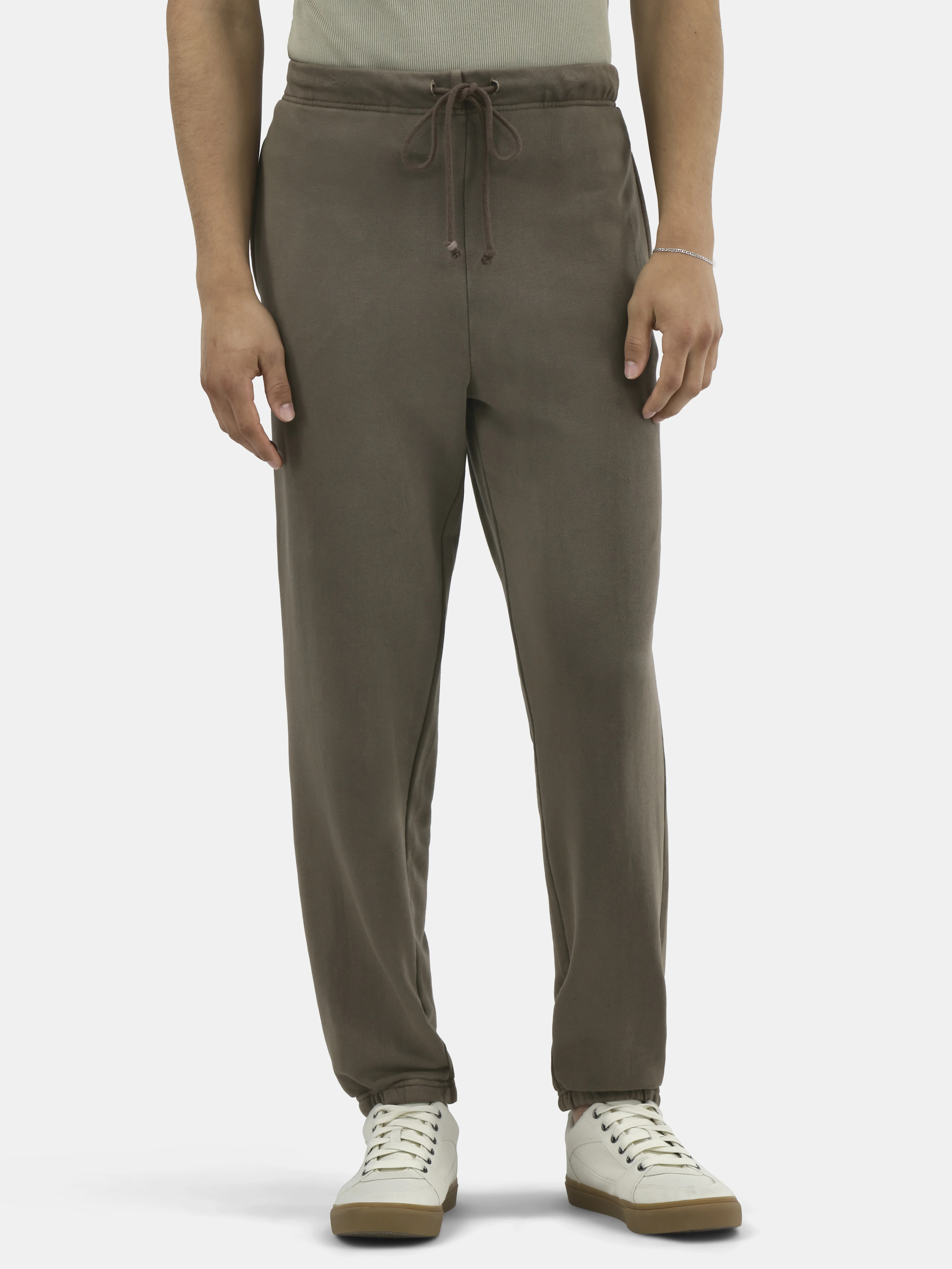 No Boundaries All Gender Soft Fleece Jogger Pants, 30" Inseam, Men's and Big Men's | Walmart (US)