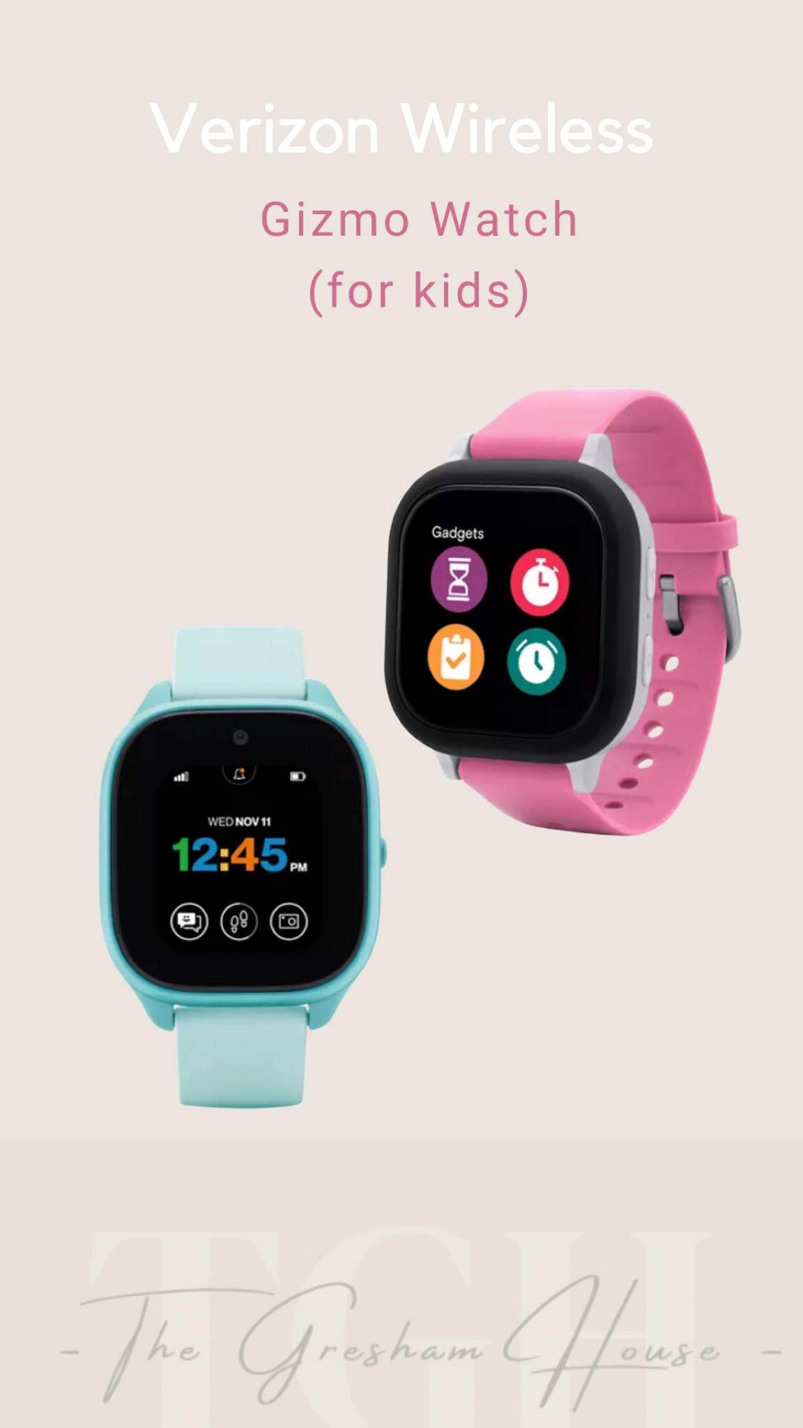 Don’t really want to purchase a phone for your tween? This watch is the solution— so many safety features, up to 10 contacts to call, location tracking, automated text messages with voice note. I love that it’s a safe way to reach my 9yo daughter, but with controls in place. 

#LTKfamily #LTKkids #LTKCyberWeek