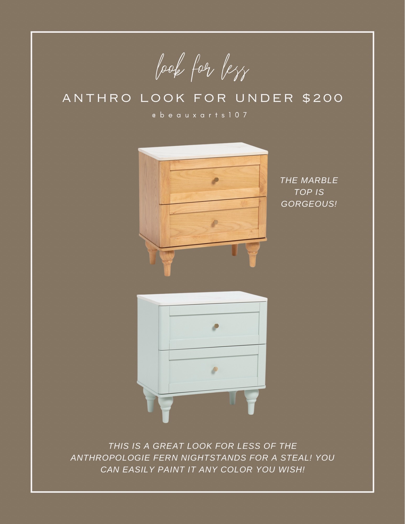 Shop this incredible Anthro nightstand look for less for a fraction of the cost!!

#LTKStyleTip #LTKSaleAlert #LTKHome