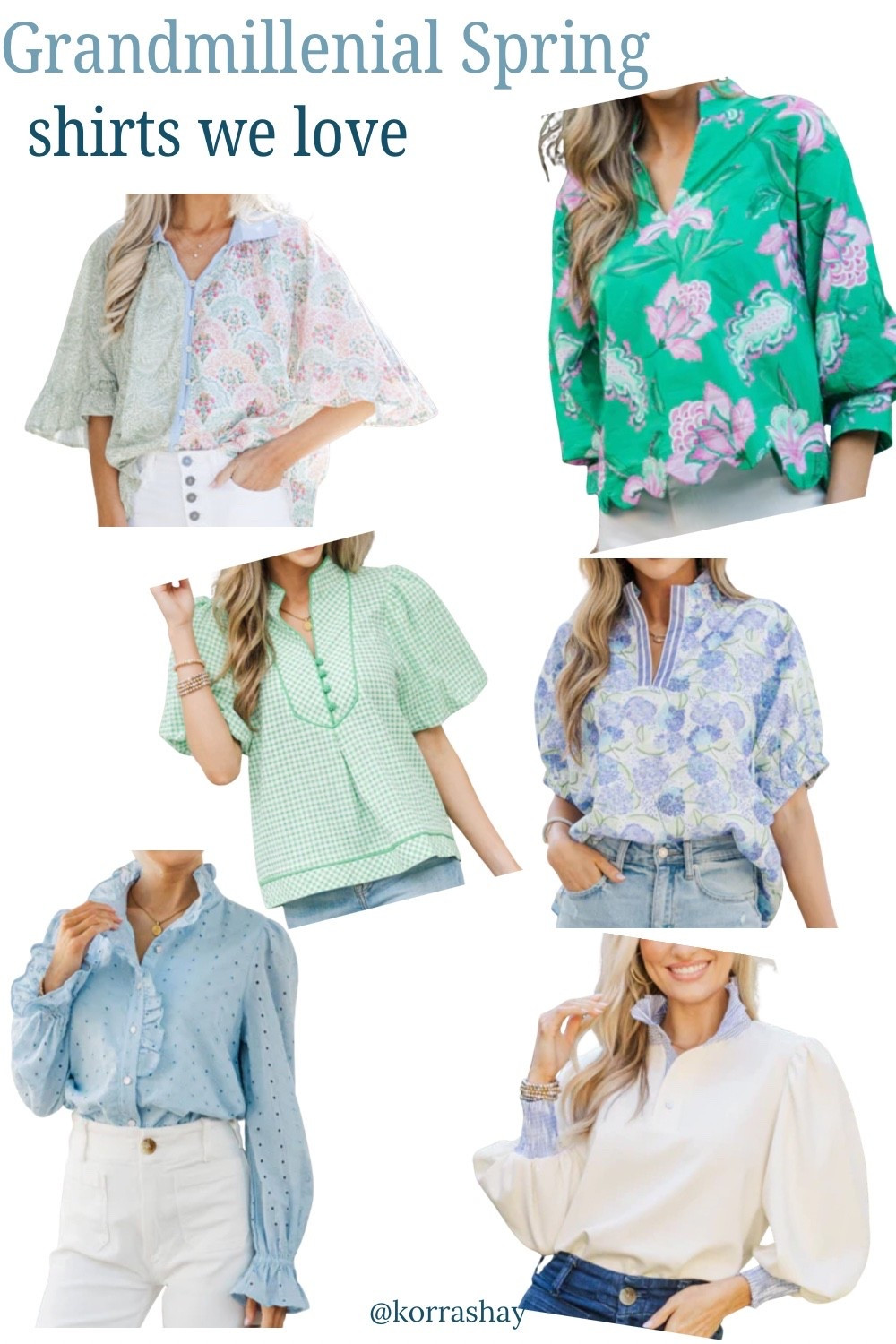 Grandmillenial spring shirts we love!

#LTKSeasonal #LTKU #LTKmomlife
