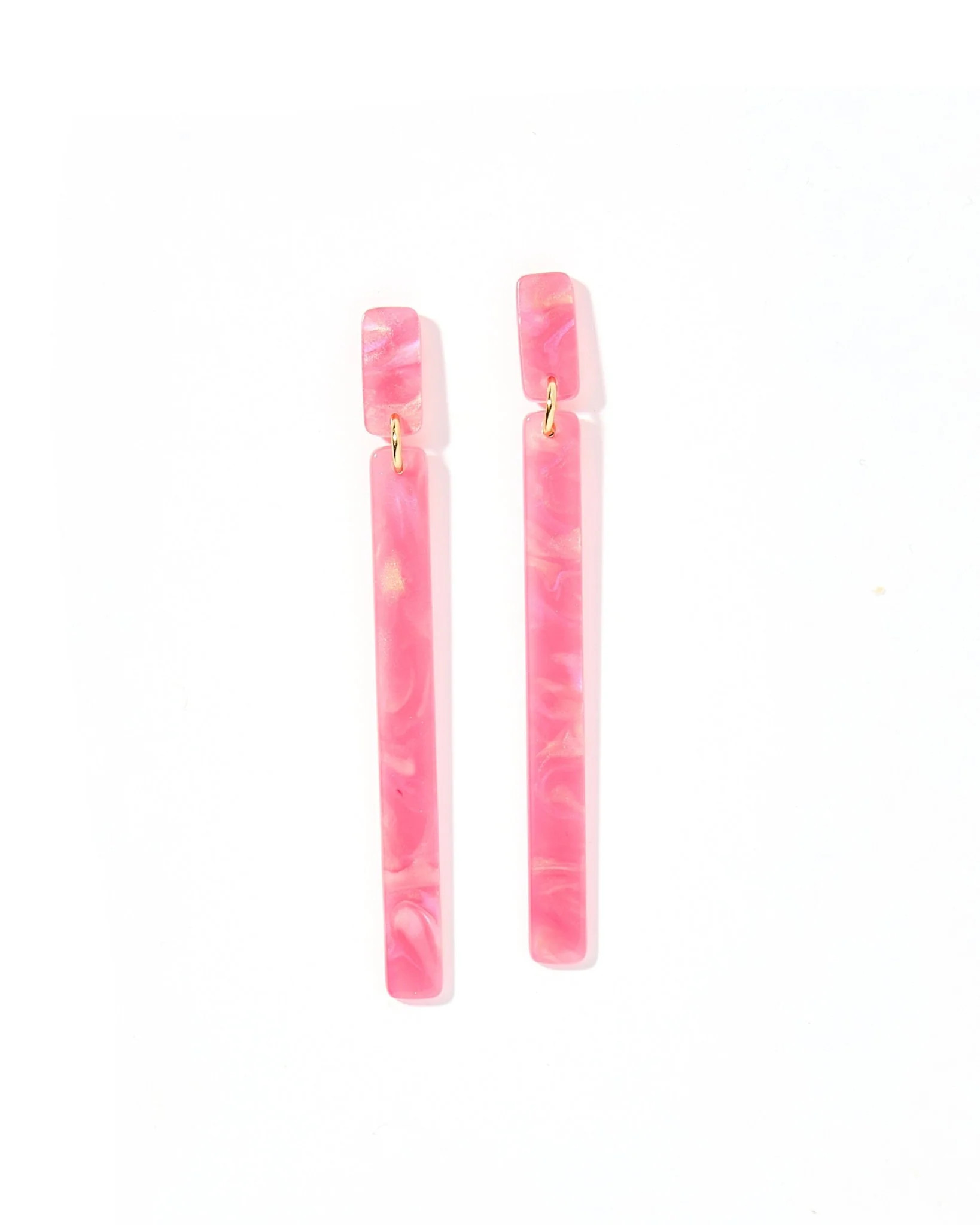 Keli Statement Earrings - Azalea Pink | LINNY CO LLC