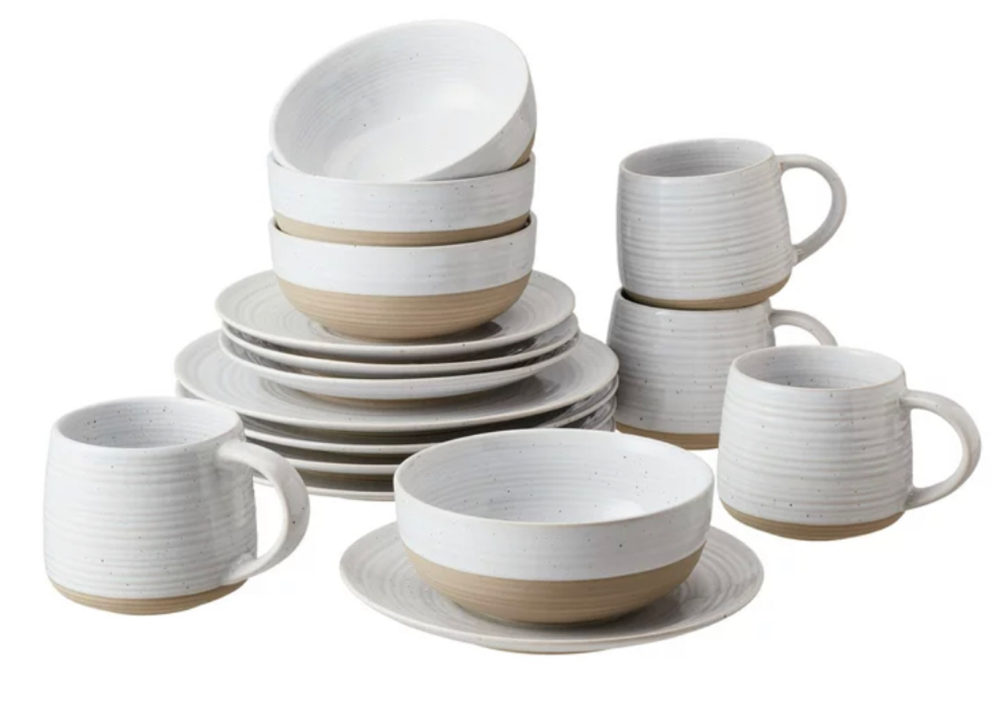 Better Homes & Gardens Abott
Stoneware 16 Piece Dinnerware Set. Gorgeous and neutral for any kitchen table 

#LTKhome #LTKstyletip #LTKfamily
