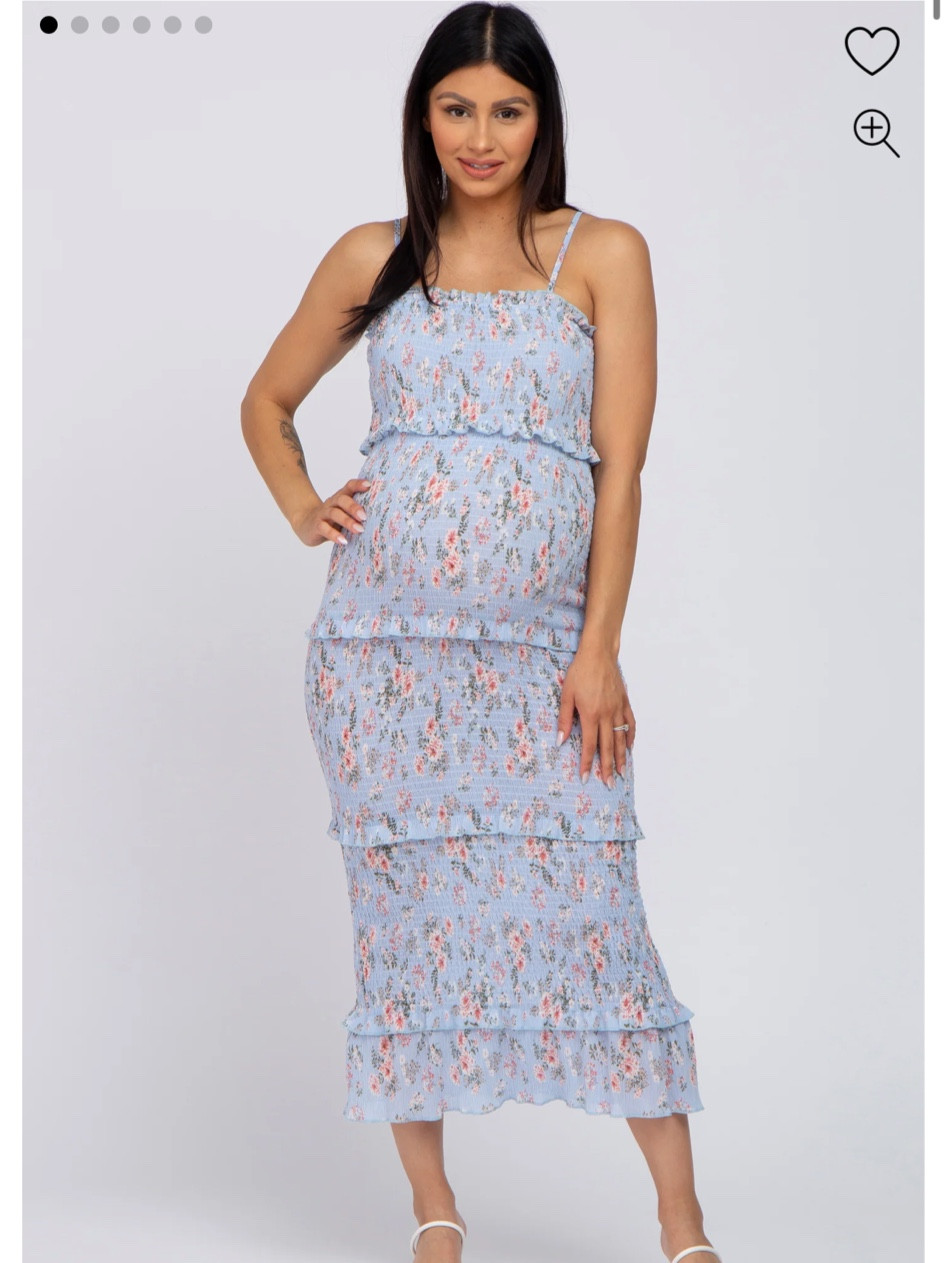 Blue fitted dresses for a boy baby shower 

#LTKunder100 #LTKfamily #LTKbump