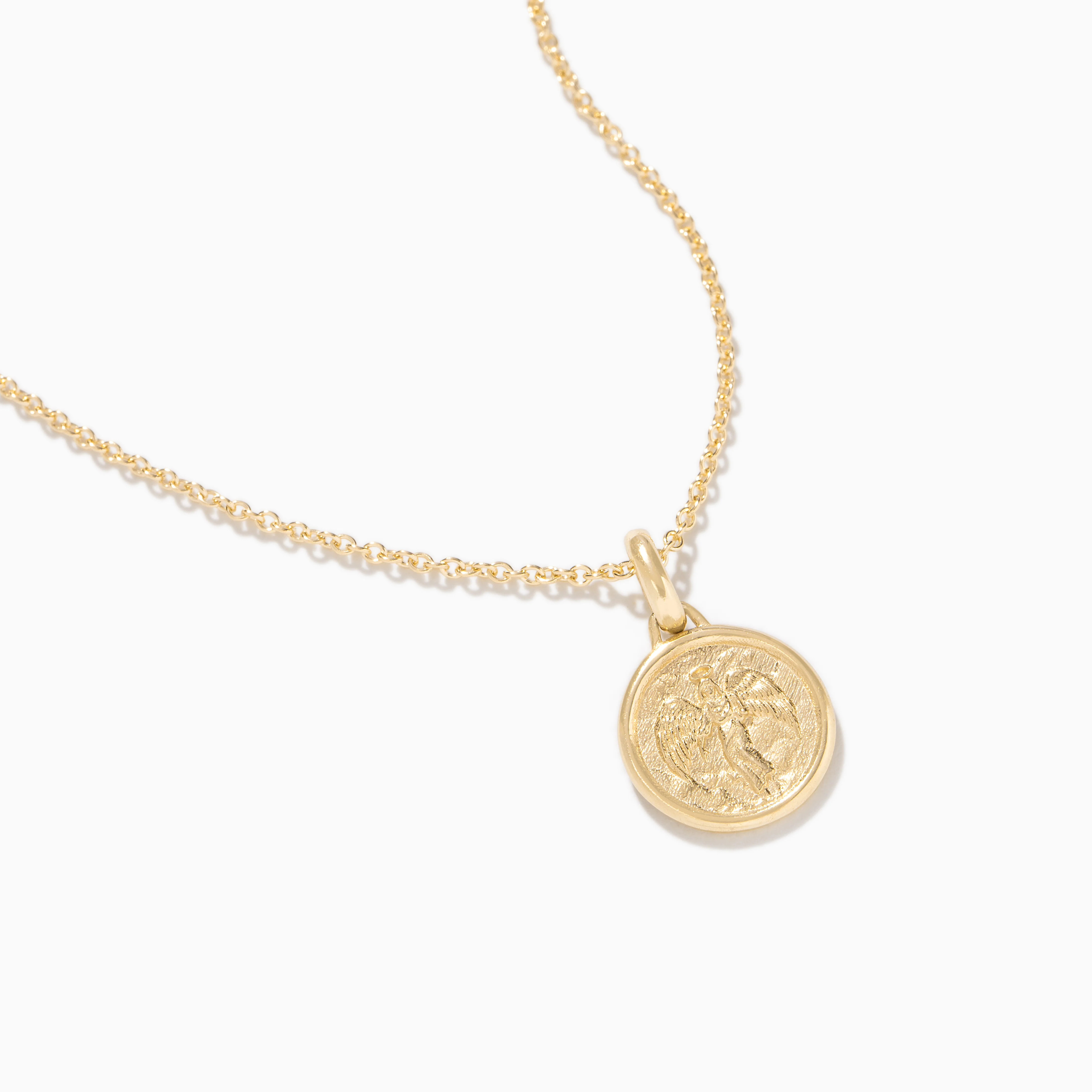 The Small Guardian Angel Medallion | Yearly Company