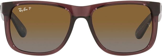 Ray-Ban RB4165 Justin Rectangular Sunglasses | Amazon (US)