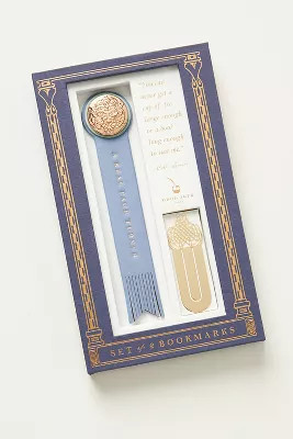 Good Juju Ink Fairytale Bookmarks, Set of 2 | Anthropologie (US)