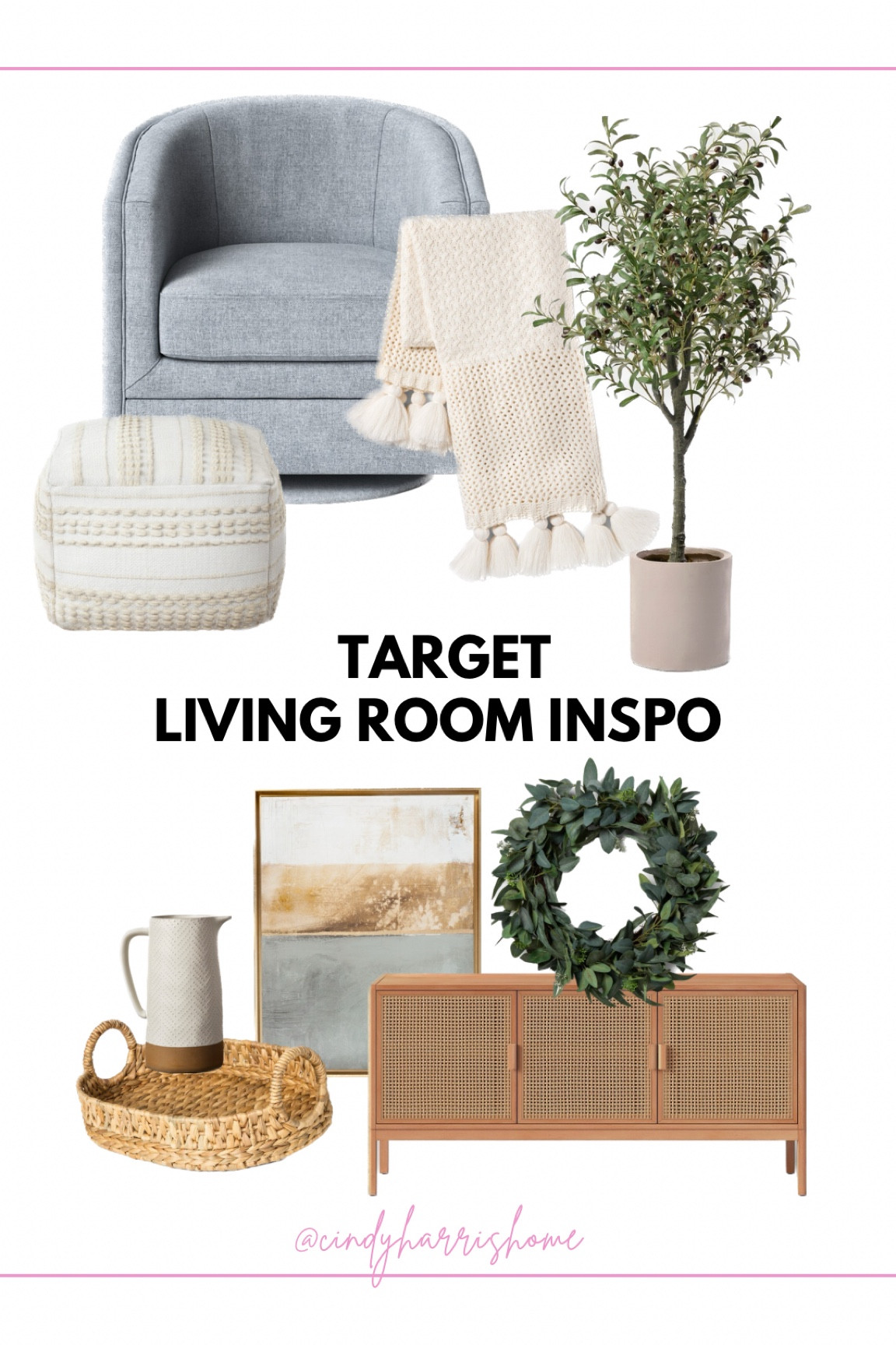Is your living room Spring ready?! These few items can update and spruce up a space so easily and give it a fresh feel! 



Chair, throw blanket, ottoman, faux tree, art, wreath, pitcher, tray, hutch, cabinet. 

#LTKFind #LTKstyletip #LTKhome