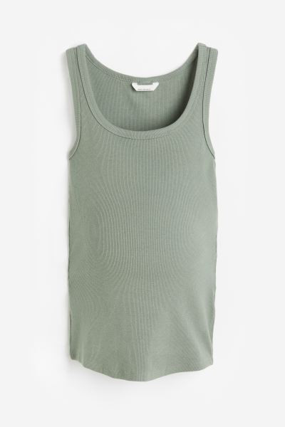 MAMA Ribbed Tank Top | H&M (US + CA)