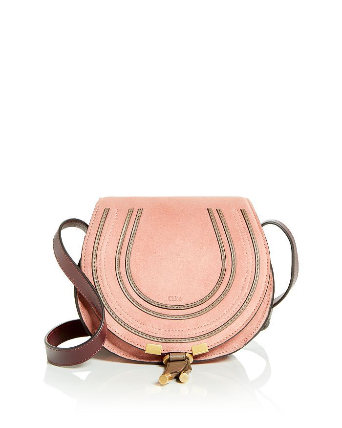 Marcie Small Suede Saddle Bag | Bloomingdale's (US)