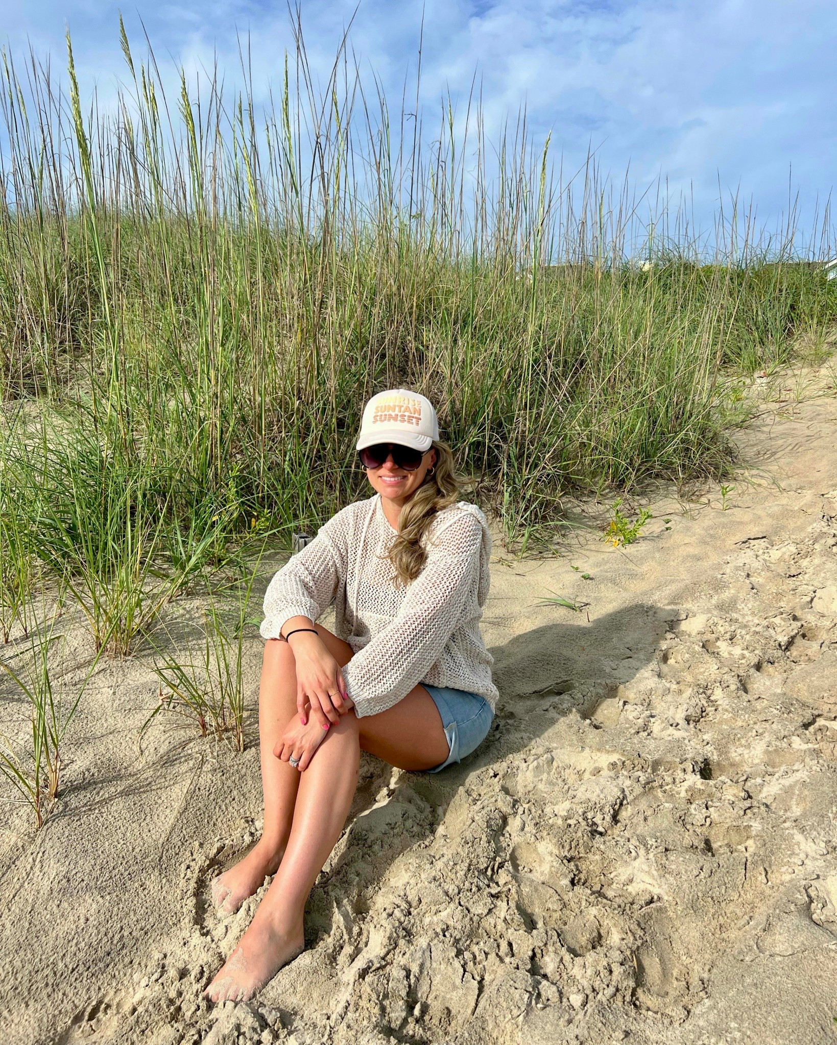 Summer outfit, beach cover up, denim shorts, trucker hat

#LTKSaleAlert #LTKFindsUnder50 #LTKSeasonal