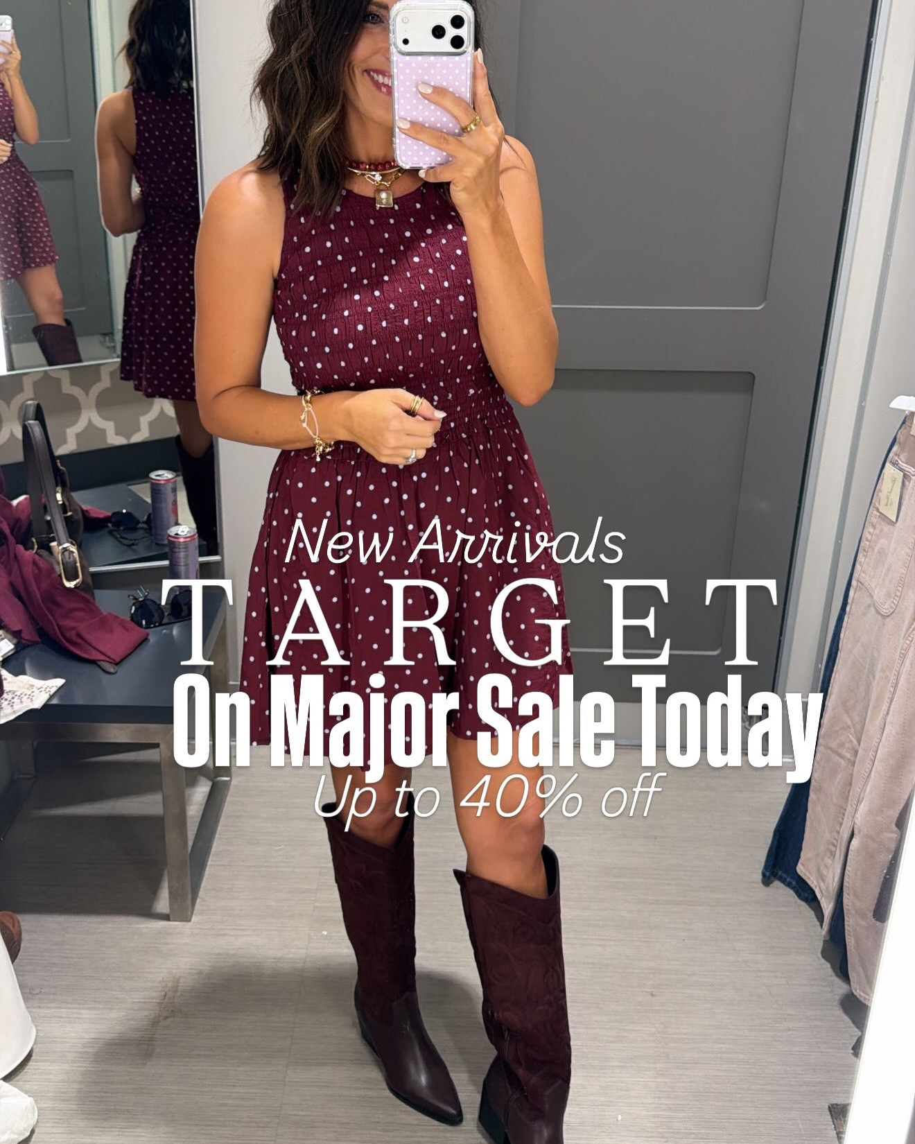 Don’t miss the big sale this weekend! Target just dropped so many new arrivals and lots of th are up to 40% off for their sale this holiday weekend! 👏🏻👏🏻

They had the the BEST lounge sets that are FP and spanx look for less too that’s on sale! 

Target fall fashion 2026, Target new tall arrivals, Target fall outfit, trendy fall outfits, fall wardrobe staples, cute casual fall outfit, women’s fall fashion, cozy fall style, fall outfit inspiration, Target fashion finds, everyday fall style, casual chic fall outfit, fall outfits women over 40, country concert outfits, concert outfit ideas, date night outfit, business casual workwear, travel outfits, teacher outfits comfy sets lounge set

#LTKPetite #LTKSaleAlert #LTKootd