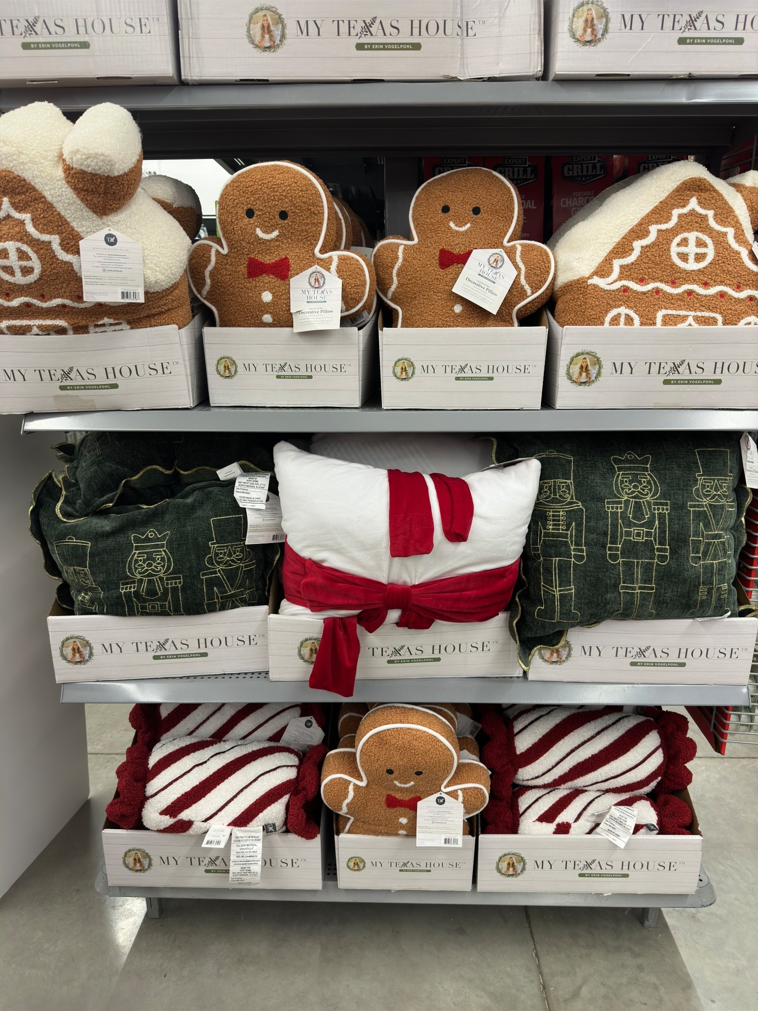 The cutest Christmas pillows at Walmart!🎄
#christmaspillows #gingerbread #nutcrackers 

#LTKHome #LTKSeasonal #LTKFindsUnder50