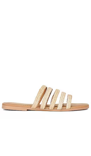 Topanga Sandal in Natural Raffia | Revolve Clothing (Global)