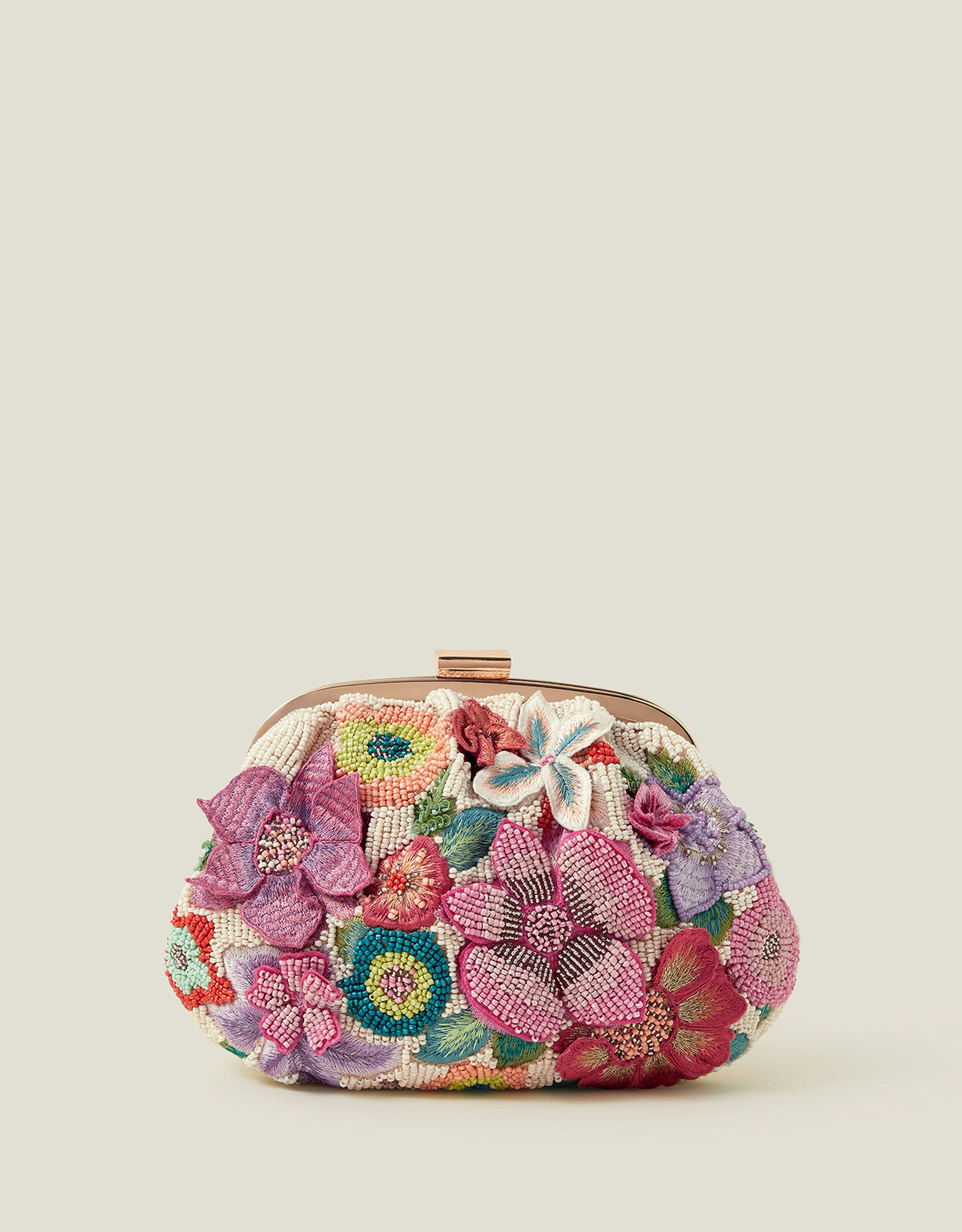 3D Floral Clutch Bag | Accessorize (Global)
