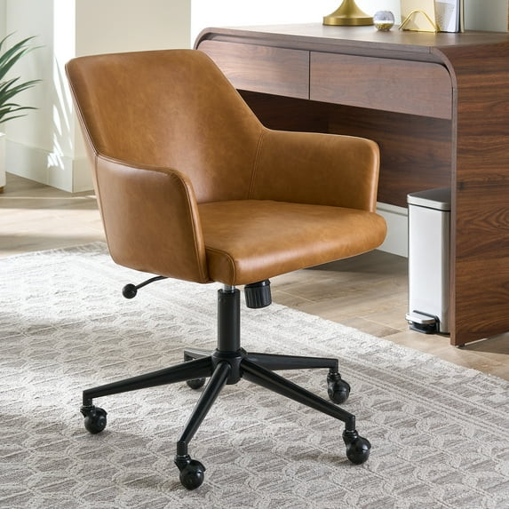 Better Homes & Gardens Greyson Office Chair, Chesnut | Walmart (US)